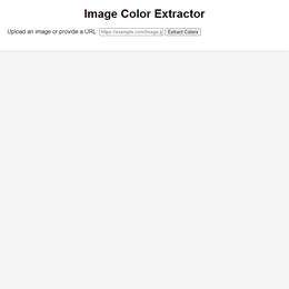 Image Color Extractor