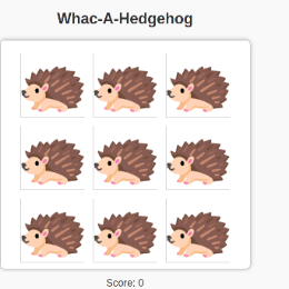 Whac-a-Hedgehog